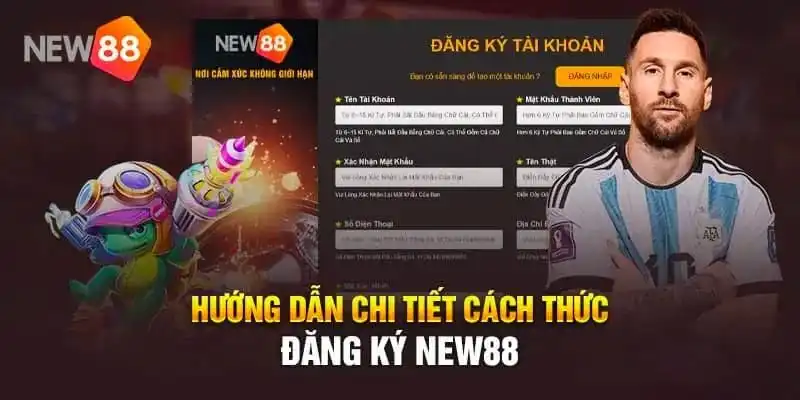 Hướng dẫn đăng ký New88 