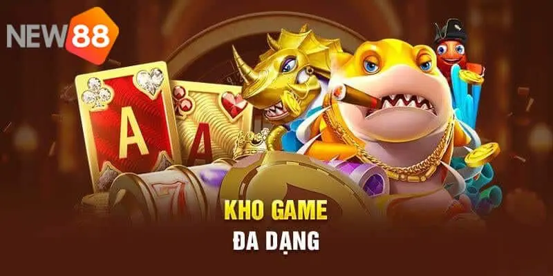 Có nhiều tựa game đa dạng tại sân chơi New88