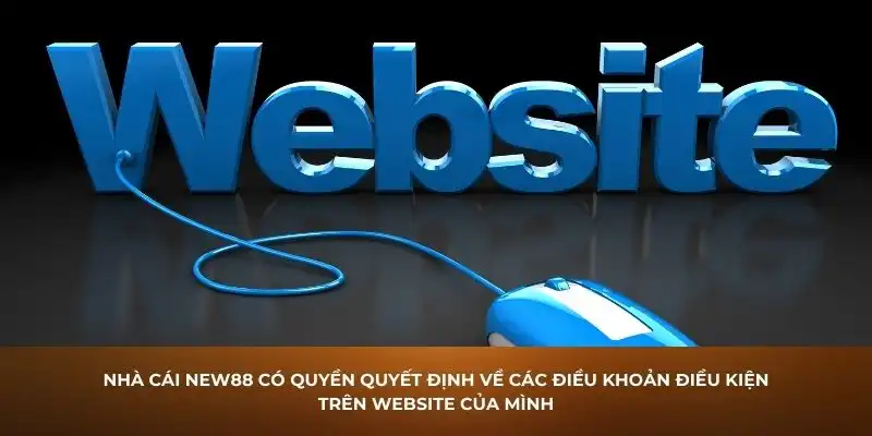 Nhà cái New88 có quyền quyết định về các điều khoản điều kiện trên website của mình